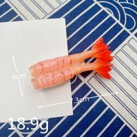 Cute Sushi Plastic Hair Clip sku image 9