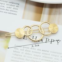 Fashion Geometric Metal Plating Hair Clip sku image 23