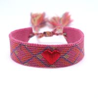 Ethnic Style Heart Shape Polyester Yarn Tassel Women's Bracelets 1 Piece sku image 5