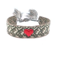 Ethnic Style Heart Shape Polyester Yarn Tassel Women's Bracelets 1 Piece sku image 10