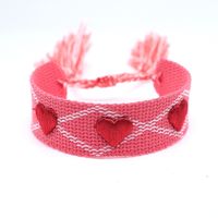 Ethnic Style Heart Shape Polyester Yarn Tassel Women's Bracelets 1 Piece sku image 12