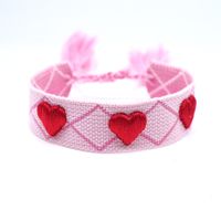 Ethnic Style Heart Shape Polyester Yarn Tassel Women's Bracelets 1 Piece sku image 13