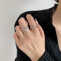 Simple Style Branches Sterling Silver Plating Rings main image 3