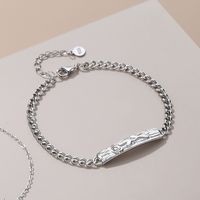 Fashion Rose Bird Sterling Silver Inlay Artificial Gemstones Unisex Rings Bracelets sku image 4