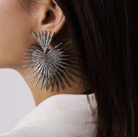 Exaggerated Fashion Geometric Plating Alloy Earrings sku image 2