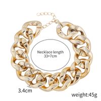 Fashion Geometric Arylic Stoving Varnish Women's Necklace 1 Piece sku image 4