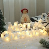 Christmas Cute Letter Plastic Party Lightings sku image 4