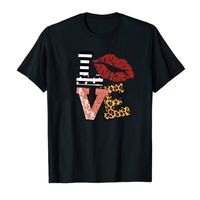 Women's T-shirt Short Sleeve T-shirts Printing Casual Valentine's Day Letter main image 2
