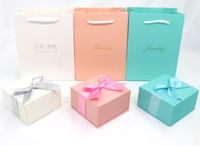 Fashion Solid Color Paper Jewelry Boxes main image 5