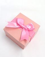 Fashion Solid Color Paper Jewelry Boxes sku image 10