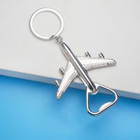 Fashion Bicycle Airplane Alloy Plating Alloy Keychain 1 Piece sku image 5