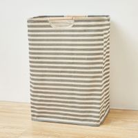 Casual Stripe Cloth Storage Bag 1 Piece sku image 10