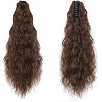 Women's Fashion Casual High Temperature Wire Long Curly Hair Wigs main image 4