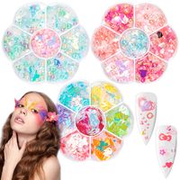 Sweet Flower Strawberry Sequin Nail Decoration Accessories 1 Set sku image 19