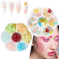 Sweet Flower Strawberry Sequin Nail Decoration Accessories 1 Set sku image 11
