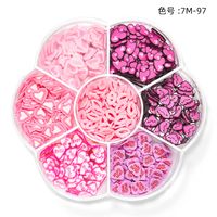 Sucré Fleur Fraise Paillette Accessoires Pour Ongles 1 Jeu sku image 5