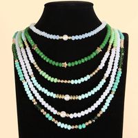 Vintage Style Bohemian Star Beaded Artificial Crystal Women's Layered Necklaces 1 Piece main image 3