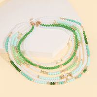 Vintage Style Bohemian Star Beaded Artificial Crystal Women's Layered Necklaces 1 Piece main image 5