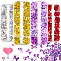 Cute Heart Shape Sequin Soft Clay Nail Decoration Accessories sku image 66