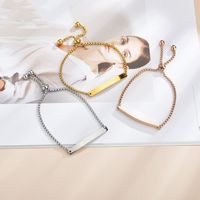 Fashion Geometric 304 Stainless Steel Bracelets In Bulk main image 1