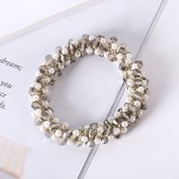 Elegant Geometric Imitation Pearl Rhinestone Hair Tie sku image 6