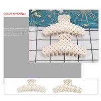 Fashion Rhombus Acetic Acid Sheets Inlay Rhinestones Hair Claws 1 Piece main image 5