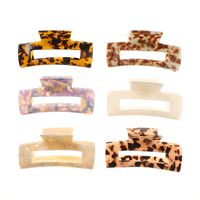 Fashion Leopard Arylic Stoving Varnish Hair Claws 1 Piece main image 3