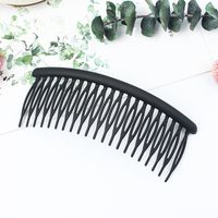 Simple Style Geometric Solid Color Arylic Stoving Varnish Insert Comb 1 Piece sku image 3