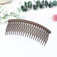 Simple Style Geometric Solid Color Arylic Stoving Varnish Insert Comb 1 Piece sku image 6