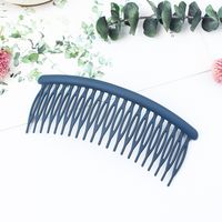 Simple Style Geometric Solid Color Arylic Stoving Varnish Insert Comb 1 Piece sku image 1