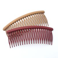 Simple Style Geometric Solid Color Arylic Stoving Varnish Insert Comb 1 Piece main image 2
