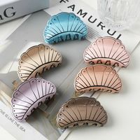 Retro Shell Acetic Acid Sheets Handmade Hair Claws 1 Piece main image 2