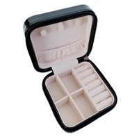 Simple Style Solid Color Synthetics Jewelry Boxes main image 4