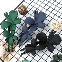 Butterfly Plastic Resin Hollow Out Hair Clip 1 Piece main image 5