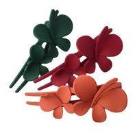 Butterfly Plastic Resin Hollow Out Hair Clip 1 Piece main image 4