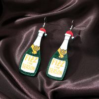 1 Pair Fashion Christmas Tree Santa Claus Snowman Arylic Christmas Women's Drop Earrings main image 4