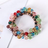 Elegant Geometric Imitation Pearl Rhinestone Hair Tie sku image 15