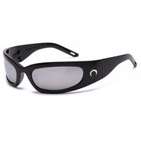 Sports Solid Color Pc Polygon Full Frame Sports Sunglasses sku image 5