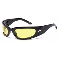 Sports Solid Color Pc Polygon Full Frame Sports Sunglasses sku image 2