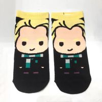 Unisex Preppy Style Cartoon Nylon Cotton Printing Crew Socks A Pair sku image 14