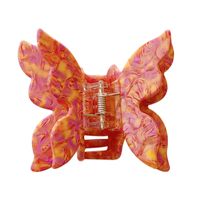 Lässig Schmetterling Acetatplatten Handgemacht Haarkrallen 1 Stück main image 4