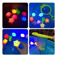 Cross-border Children's Baby Bath Induction Luminous Floating Animal Toys main image 3