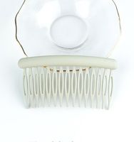 Fashion Solid Color Arylic Hollow Out Insert Comb 1 Piece sku image 4