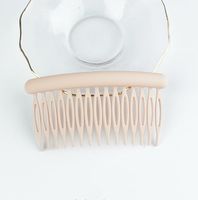 Fashion Solid Color Arylic Hollow Out Insert Comb 1 Piece sku image 7