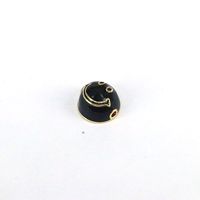 1 Piece Copper Gold Plated Round Smiley Face Cute main image 8