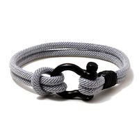 Fashion Geometric Titanium Steel Knitting Unisex Bracelets 1 Piece sku image 27