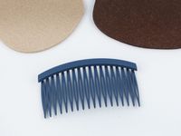 Fashion Solid Color Arylic Insert Comb 1 Piece sku image 1