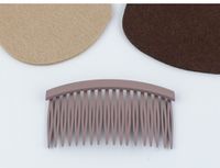 Fashion Solid Color Arylic Insert Comb 1 Piece sku image 9