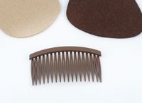 Fashion Solid Color Arylic Insert Comb 1 Piece sku image 10