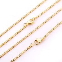 Hip-hop Solid Color Stainless Steel Plating Necklace 1 Piece main image 3
